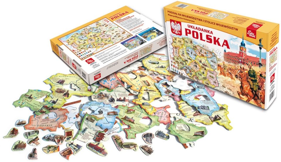 Gra Układanka Polska