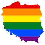 Mapa Polski z "Homopedii" - Hel jest chyba jeszcze heteroseksualny
